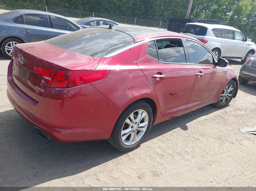 Vin: 5xxgn4a73dg176628, lot: 46597615, kia optima ex 20134
