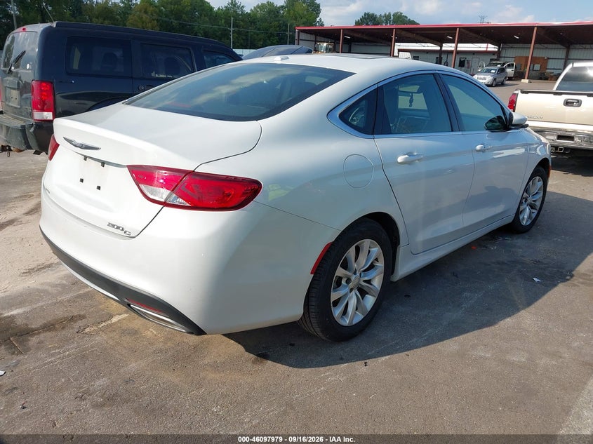 Vin: 1c3ccccg3fn707396, lot: 46597637, chrysler 200 c 20154