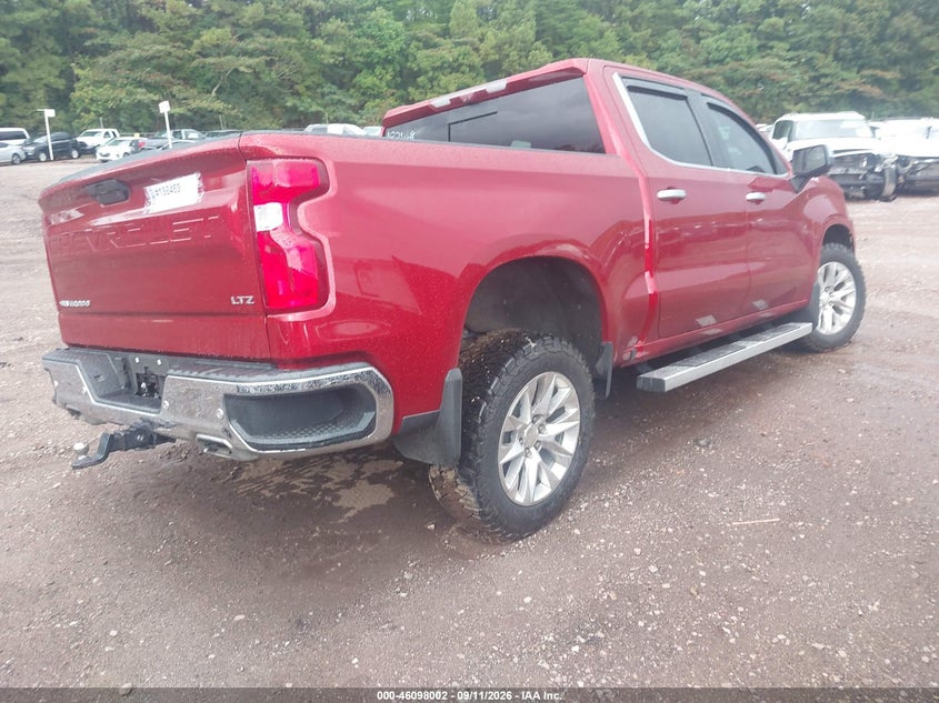 Vin: 1gcuyged4mz168644, lot: 46597660, chevrolet silverado 1500 4wd  short bed ltz 20214