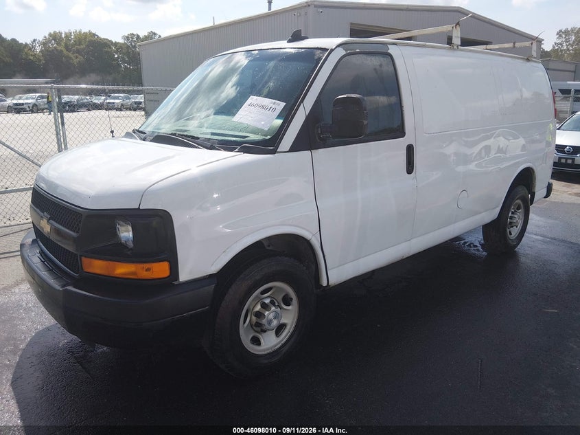 Vin: 1gcwgaff8g1132130, lot: 46597668, chevrolet express 2500 work van 20162