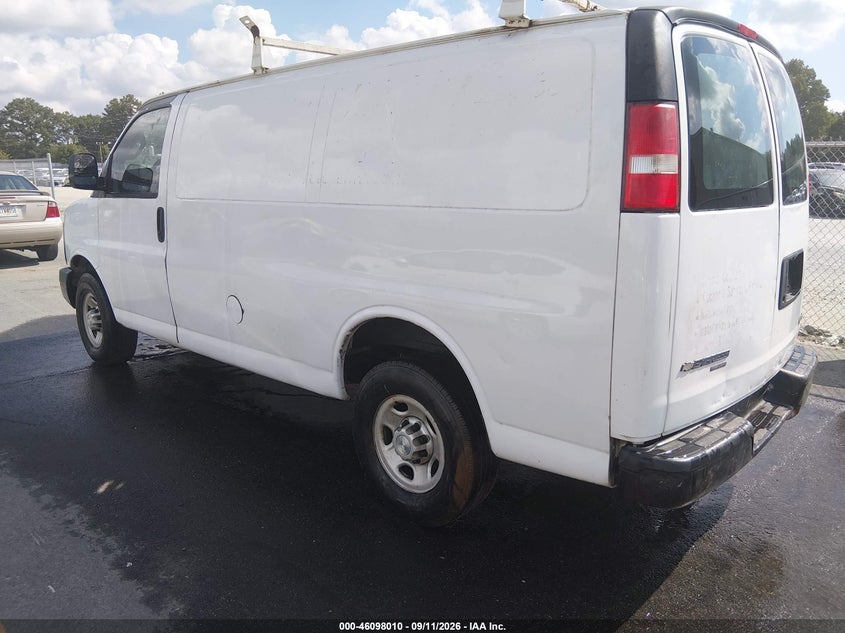 Vin: 1gcwgaff8g1132130, lot: 46597668, chevrolet express 2500 work van 20163