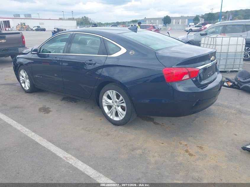 Vin: 2g1125s39f9138470, lot: 46597675, chevrolet impala 2lt 20153