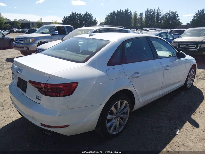 2017 AUDI A4 auction photo 4