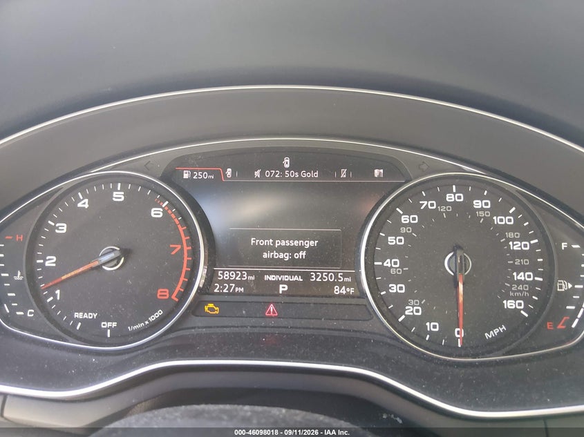 2017 AUDI A4 auction photo 7