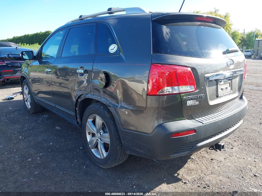 Vin: 5xyku3a66dg329383, lot: 46597681, kia sorento ex 20133