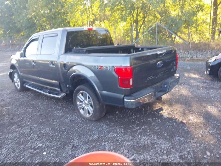 Vin: 1ftew1e55kfd48181, lot: 46597687, ford f-150 lariat 20193