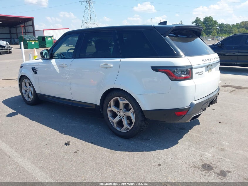 Vin: salwr2rv5ka422863, lot: 46597694, land rover range rover sport hse 20193