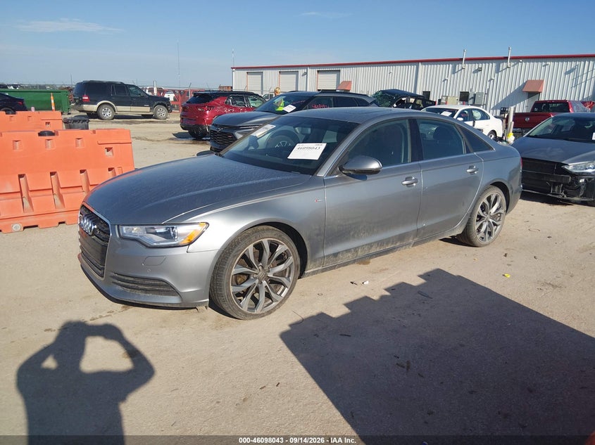 Vin: waugfafc8dn053734, lot: 46597701, audi a6 2.0t premium 20132