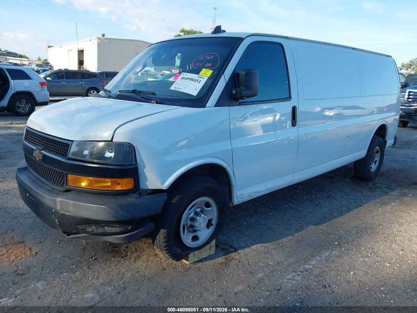 Vin: 1gcwgbfp4j1288252, lot: 46597710, chevrolet express 2500 work van 20182