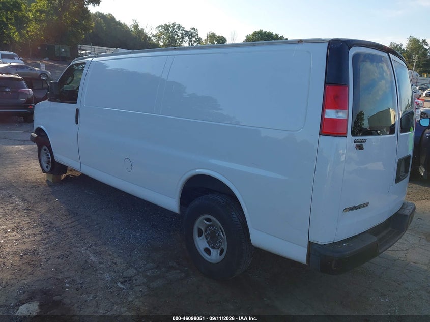 Vin: 1gcwgbfp4j1288252, lot: 46597710, chevrolet express 2500 work van 20183