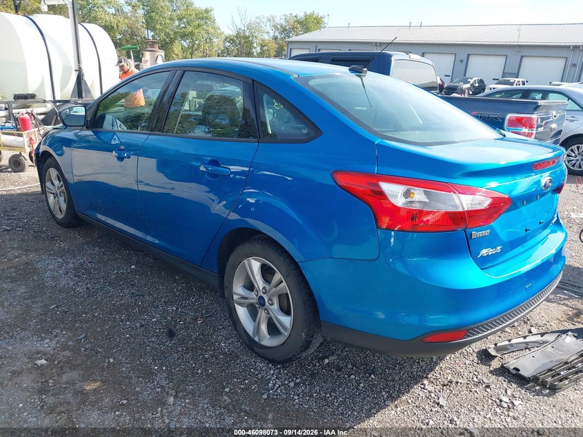 Vin: 1fadp3f23el347390, lot: 46597731, ford focus se 20143