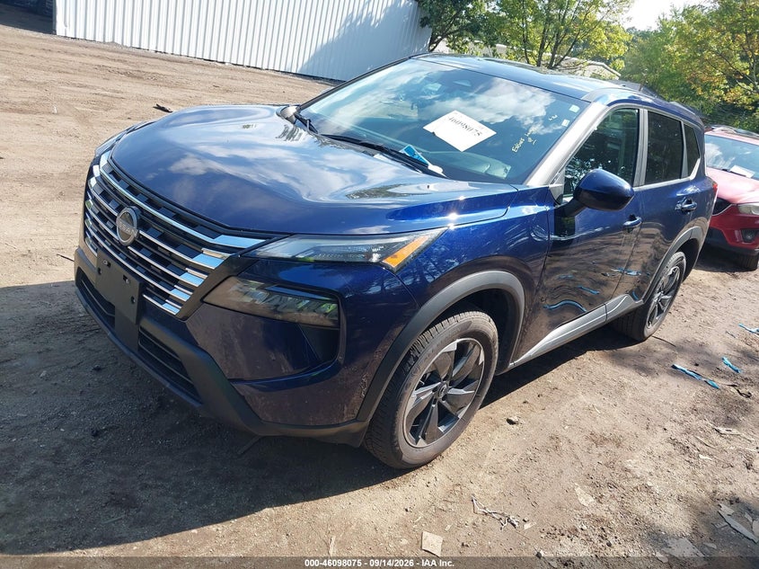 Vin: 5n1bt3bb7sc766711, lot: 46597733, nissan rogue sv intelligent awd 20252