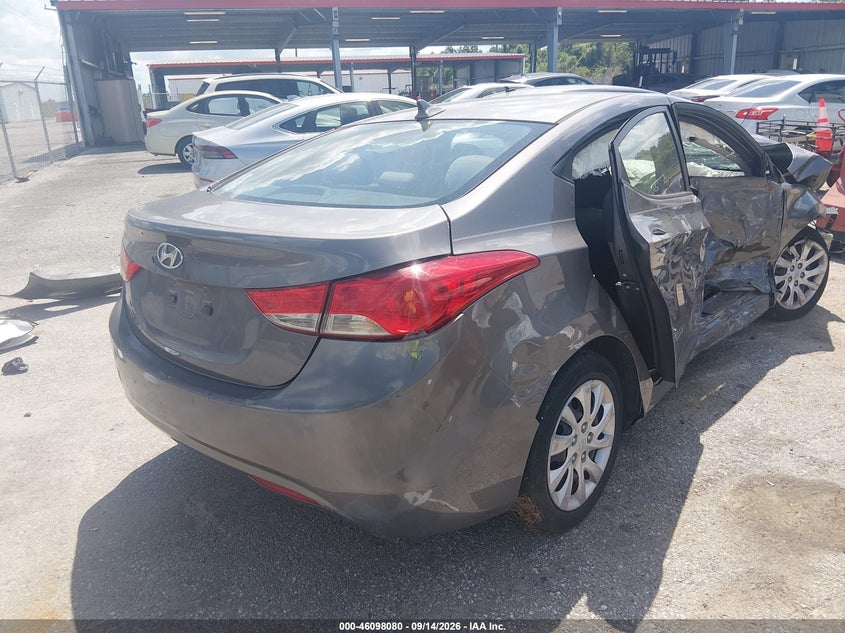 Vin: 5npdh4ae2ch061773, lot: 46597738, hyundai elantra gls 20124