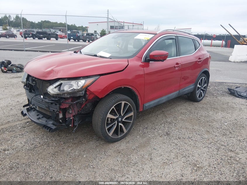 Vin: jn1bj1cp8hw012168, lot: 46597740, nissan rogue sport sl 20172