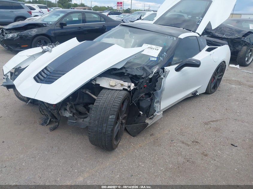 Vin: 1g1ym2d7xe5127223, lot: 46597768, chevrolet corvette stingray z51 20142