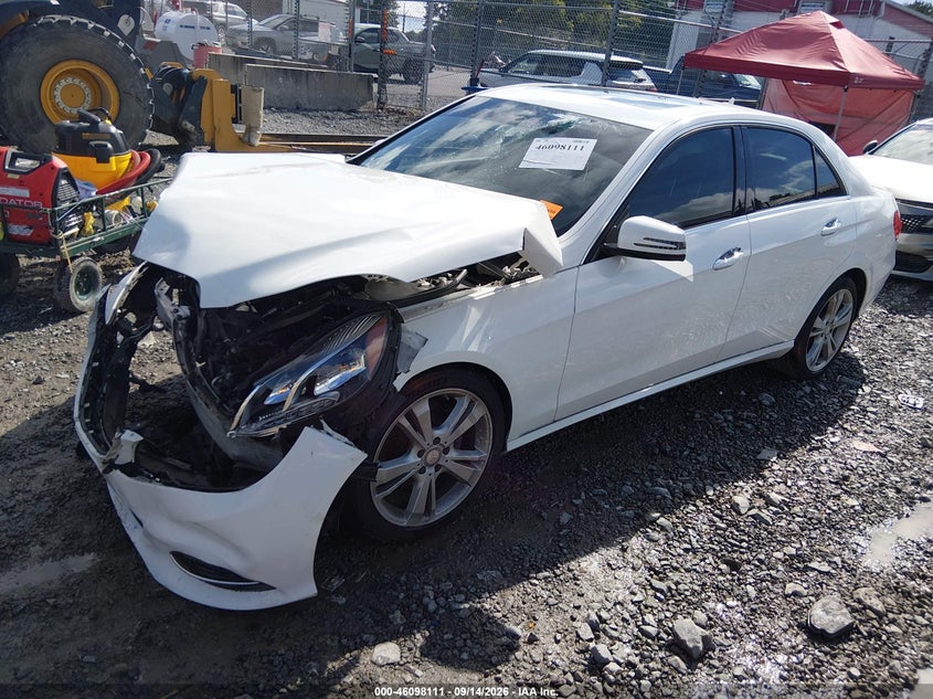 2014 Mercedes-Benz E-klasse, Front End, IAAI, VIN WDDHF8JB5EA865831 — photo 2