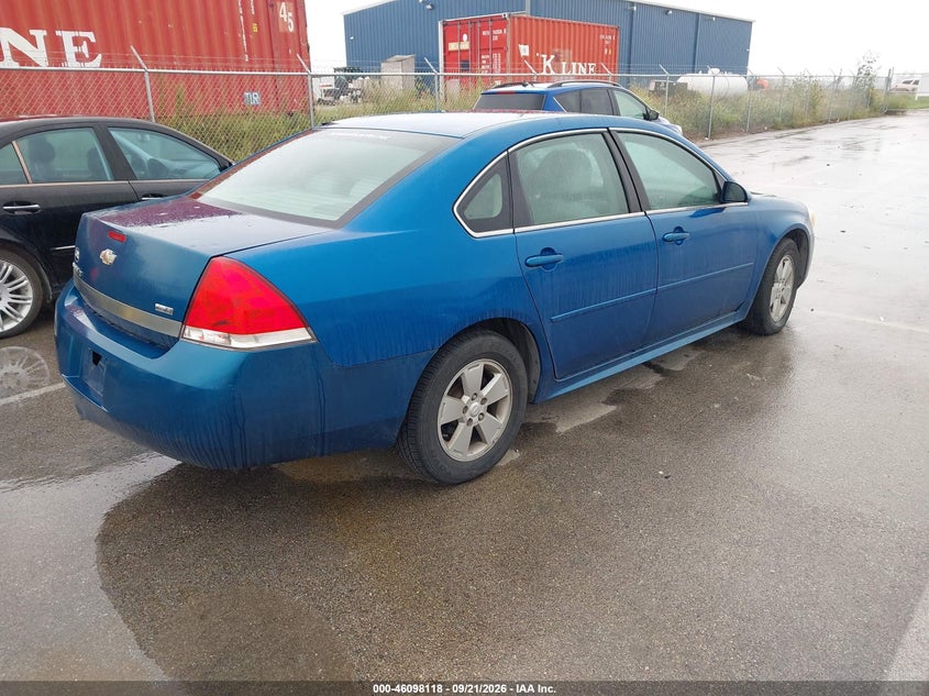 Vin: 2g1wb5ekxa1144522, lot: 46597776, chevrolet impala lt 20104