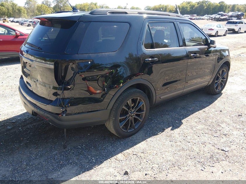 Vin: 1fm5k8d84jga95097, lot: 46597784, ford explorer xlt 20184