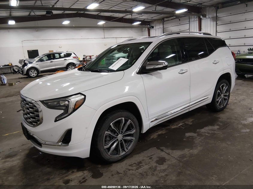 Vin: 3gkalxex8kl264121, lot: 46597794, gmc terrain denali 20192