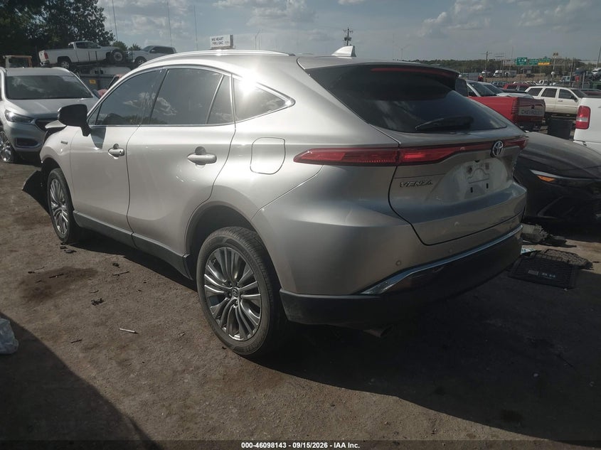 Vin: jteaaaah7mj027431, lot: 46597801, toyota venza xle 20213