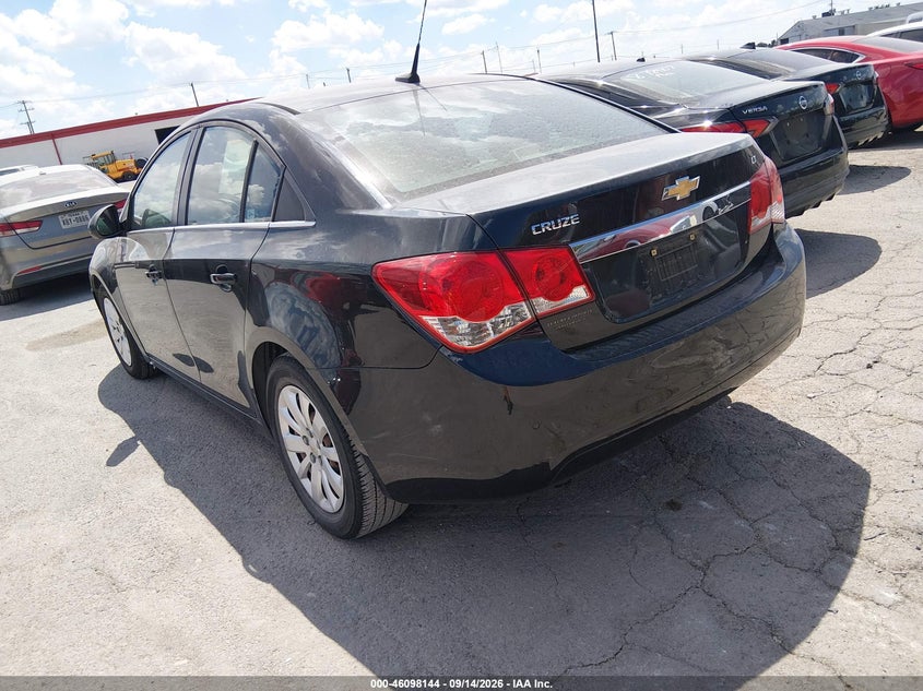 Vin: 1g1pf5s90b7163045, lot: 46597802, chevrolet cruze 1lt 20113