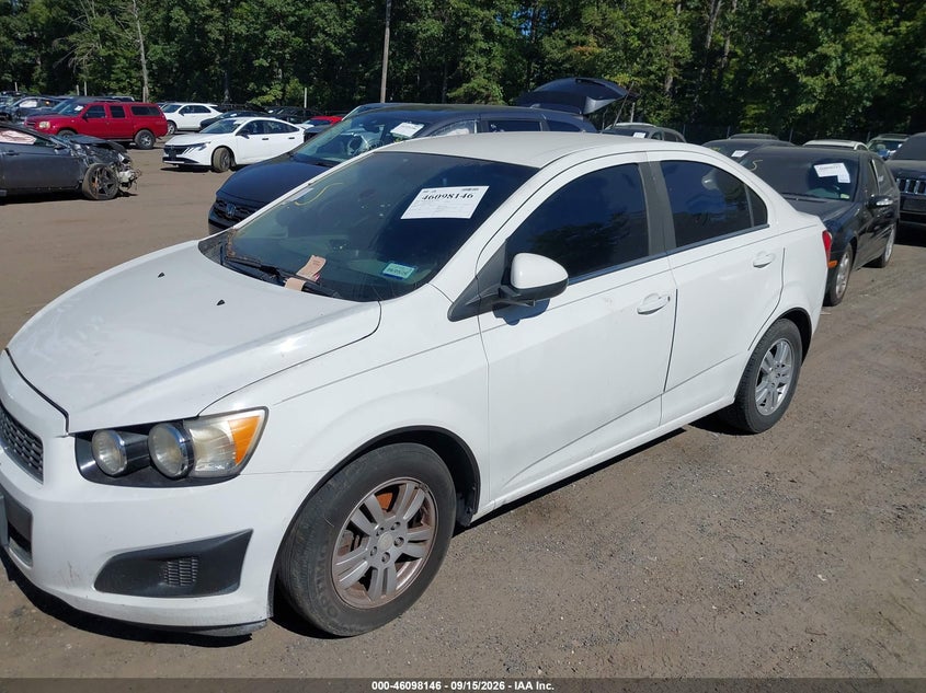 2012 Chevrolet Sonic, Front End, IAAI, VIN 1G1JC5SB9C4215678 — photo 2