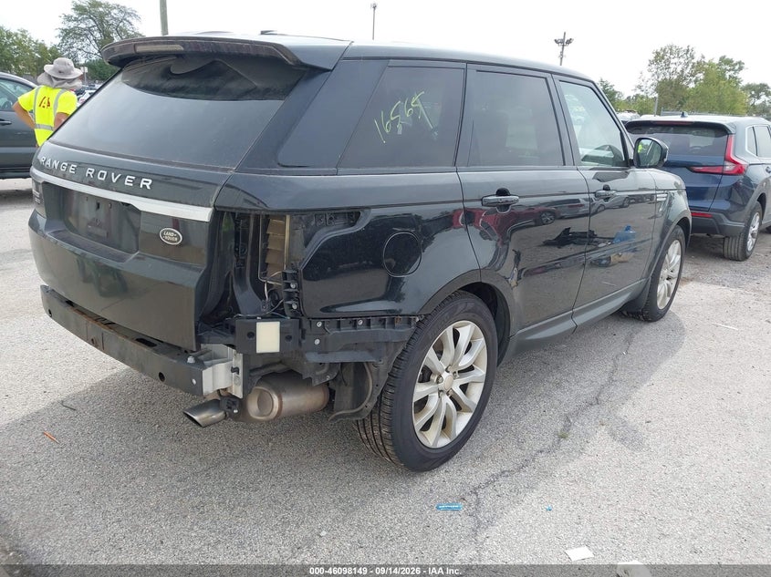 Vin: salwr2vf5fa605894, lot: 46597807, land rover range rover sport 3.0l v6 supercharged hse 20154