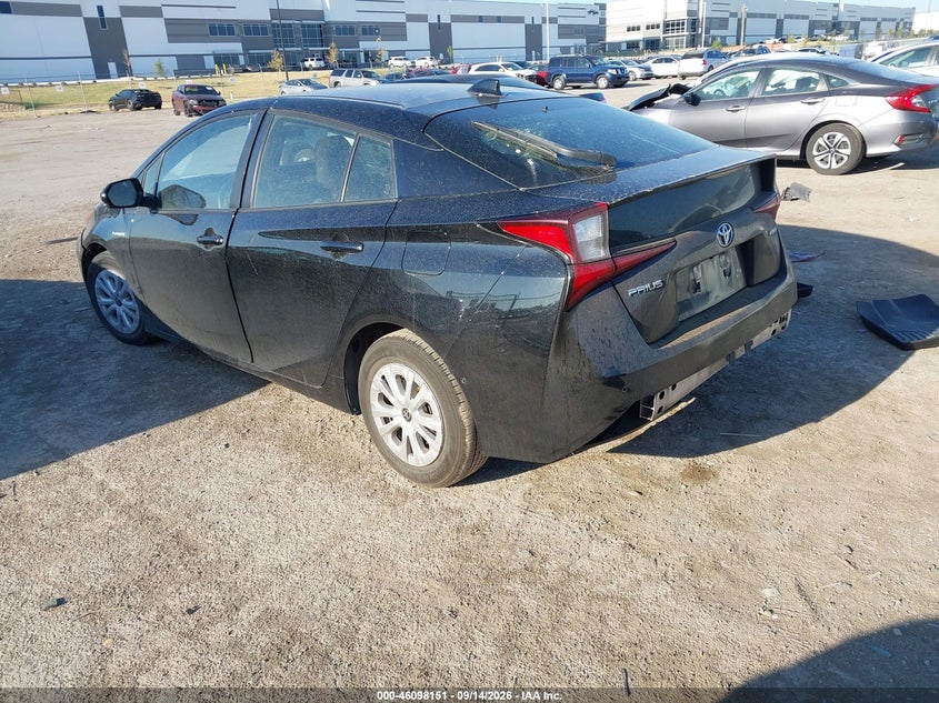 Vin: jtdkamfu4n3153588, lot: 46597809, toyota prius le 20223