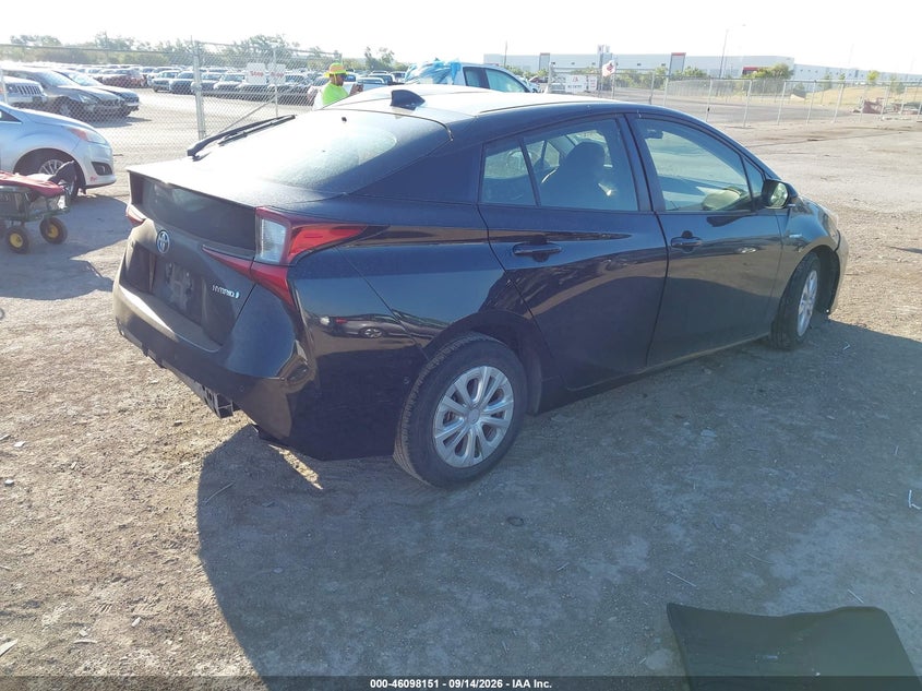 Vin: jtdkamfu4n3153588, lot: 46597809, toyota prius le 20224