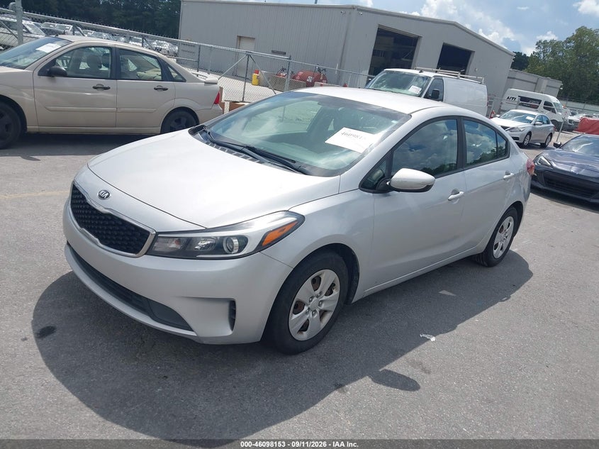 2017 Kia Forte Lx, Обычный износ, IAAI, VIN 3KPFL4A77HE104038 — фото 2