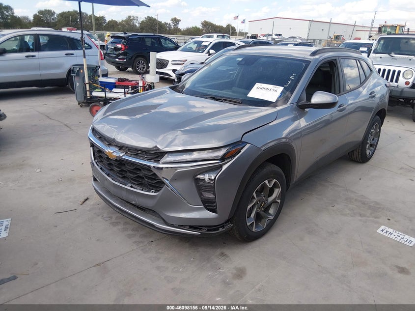 Vin: kl77lhep9tc099783, lot: 46597814, chevrolet trax fwd lt 20262