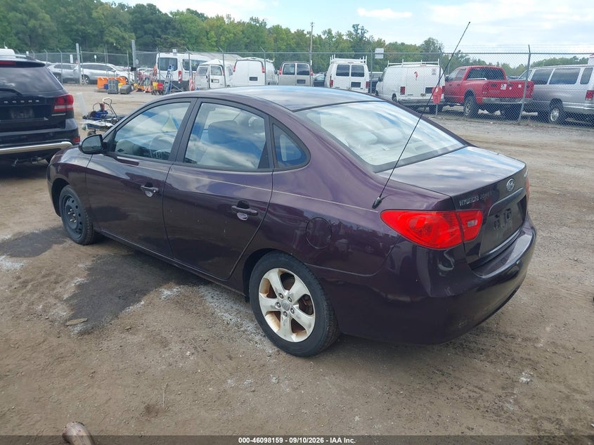 2007 HYUNDAI ELANTRA auction photo 3