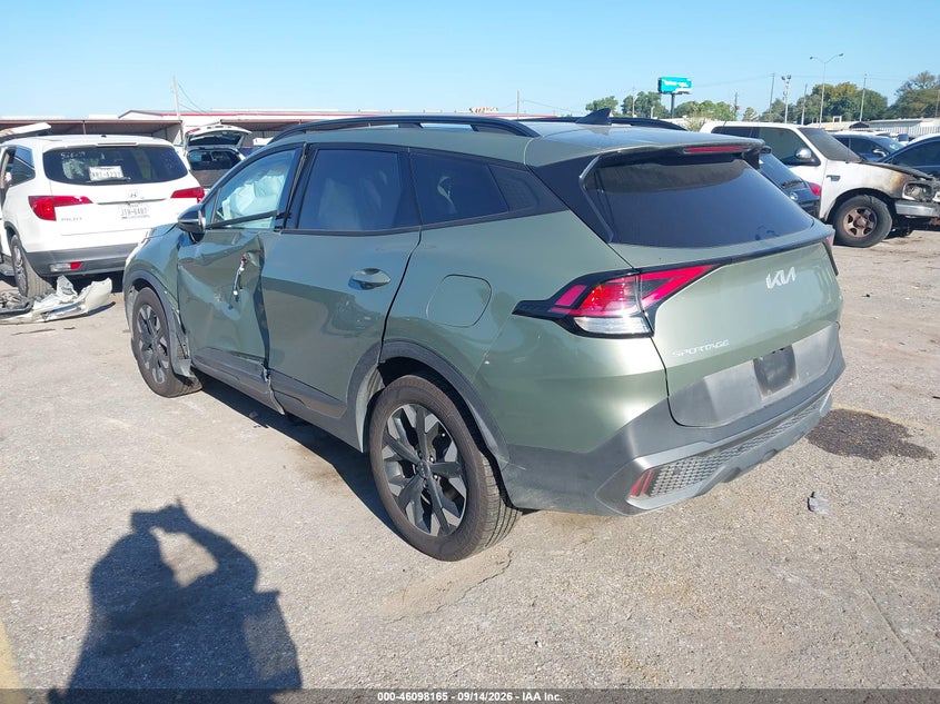Vin: 5xyk6caf5pg122921, lot: 46597823, kia sportage x-line 20233
