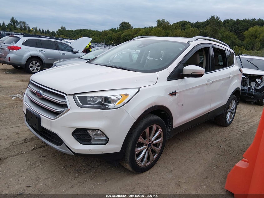 Vin: 1fmcu9j94hue20170, lot: 46597840, ford escape titanium 20172