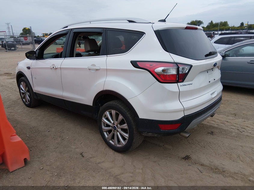Vin: 1fmcu9j94hue20170, lot: 46597840, ford escape titanium 20173