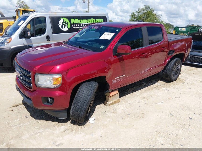 Vin: 1gtg5cen7k1352902, lot: 46597841, gmc canyon sle 20192