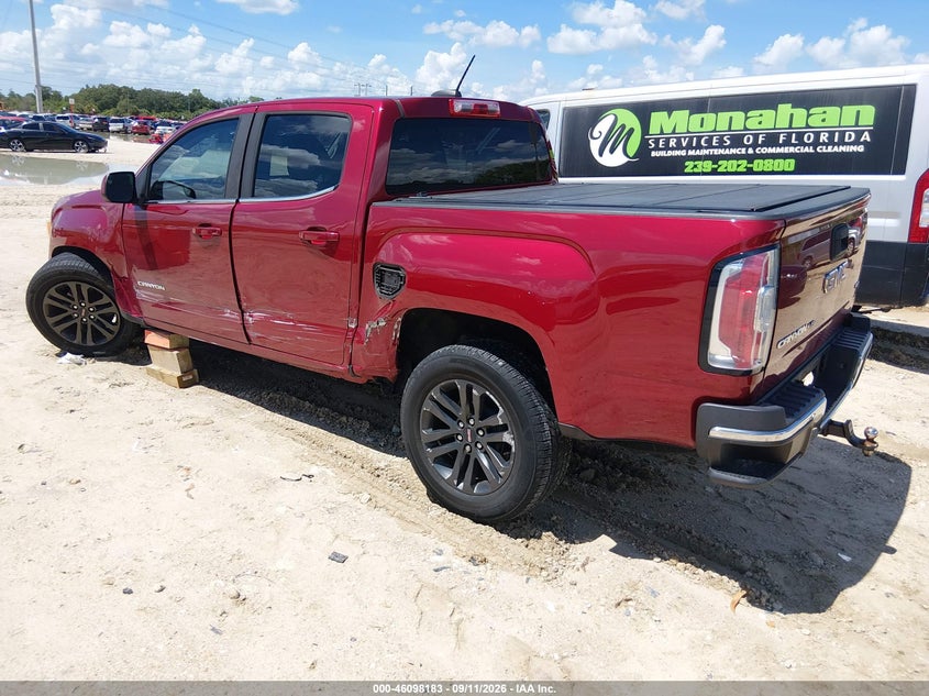 Vin: 1gtg5cen7k1352902, lot: 46597841, gmc canyon sle 20193