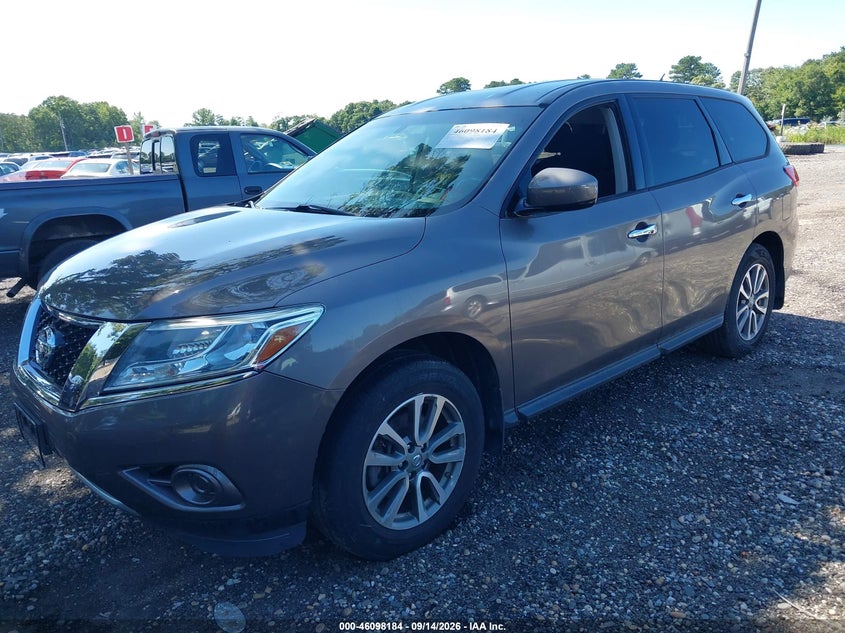 2014 NISSAN PATHFINDER auction photo 2