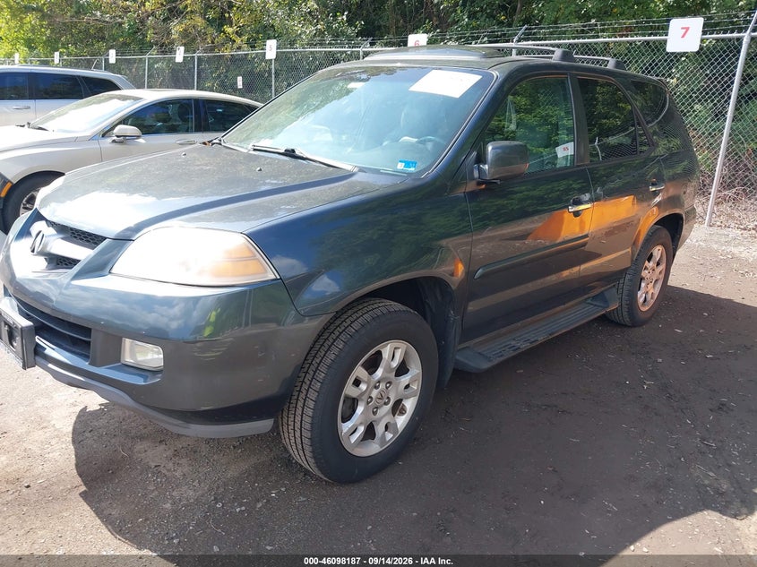 2004 Acura MDX, Left & Right Side, IAAI, VIN 2HNYD18804H510691 — photo 2