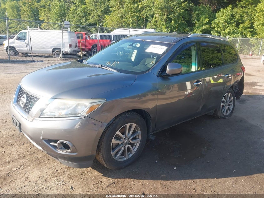 Vin: 5n1ar2mn6gc601610, lot: 46597853, nissan pathfinder platinum/s/sl/sv 20162