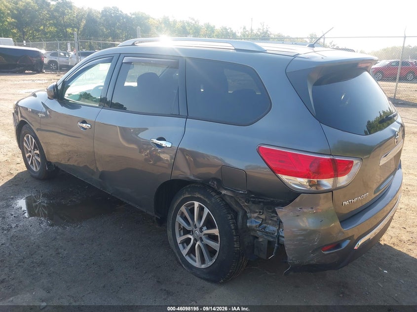 Vin: 5n1ar2mn6gc601610, lot: 46597853, nissan pathfinder platinum/s/sl/sv 20163