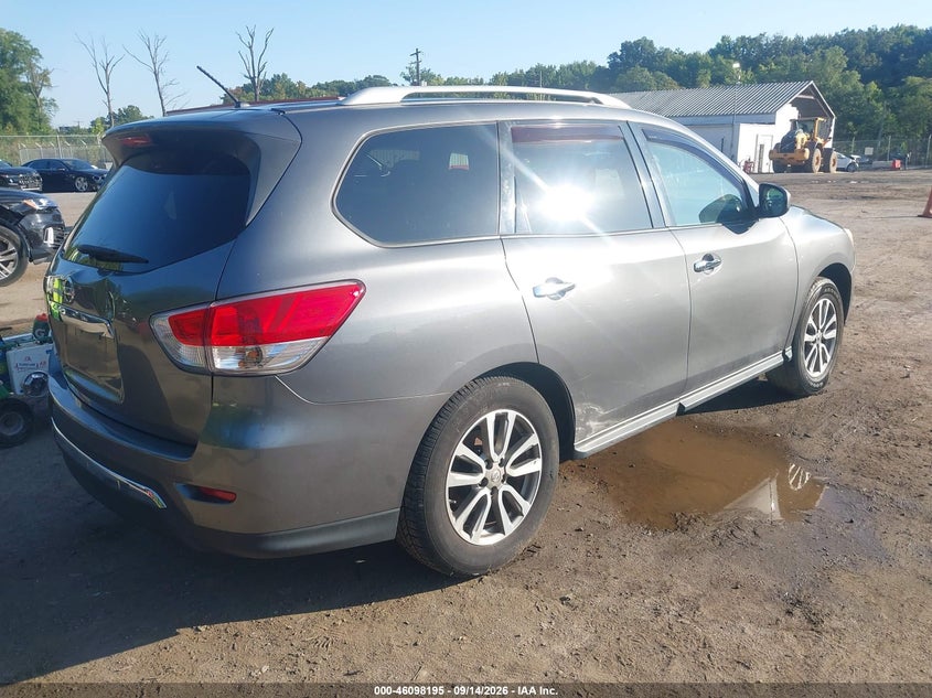 Vin: 5n1ar2mn6gc601610, lot: 46597853, nissan pathfinder platinum/s/sl/sv 20164