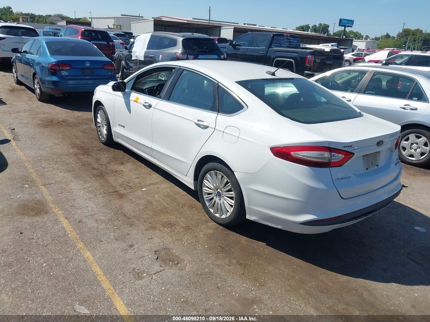 Vin: 3fa6p0lu8er236722, lot: 46597868, ford fusion hybrid se 20143