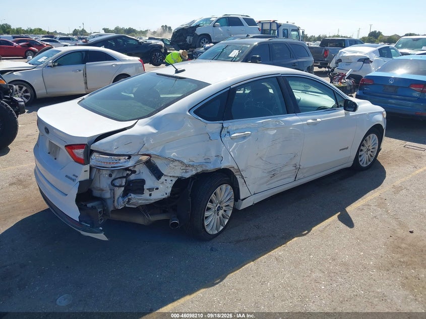 Vin: 3fa6p0lu8er236722, lot: 46597868, ford fusion hybrid se 20144