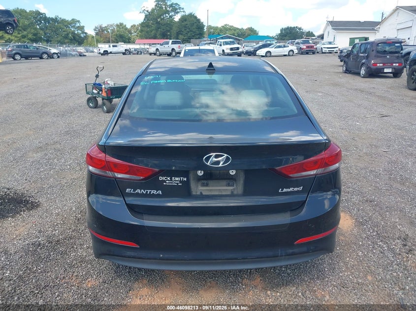 HYUNDAI ELANTRA 2017 VIN KMHD84LF0HU201432