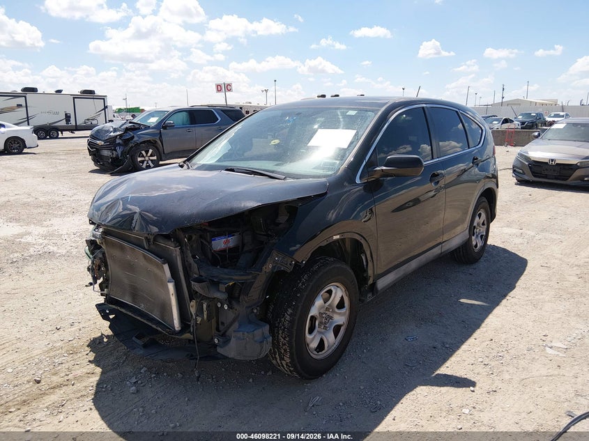 Vin: 2hkrm4h34dh611076, lot: 46597879, honda cr-v lx 20132