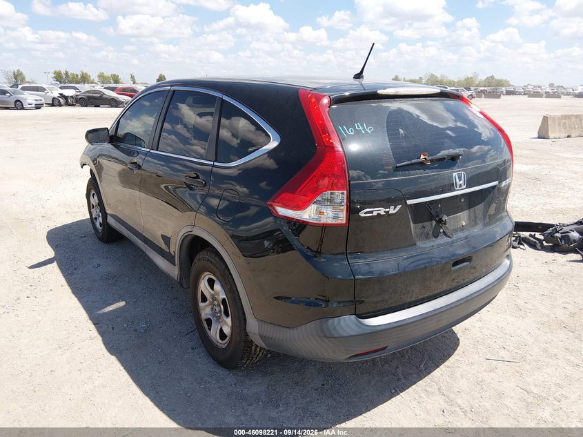 Vin: 2hkrm4h34dh611076, lot: 46597879, honda cr-v lx 20133