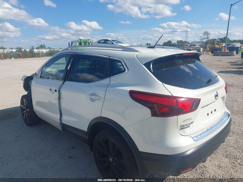Vin: jn1bj1cp8hw026880, lot: 46597880, nissan rogue sport sl 20173