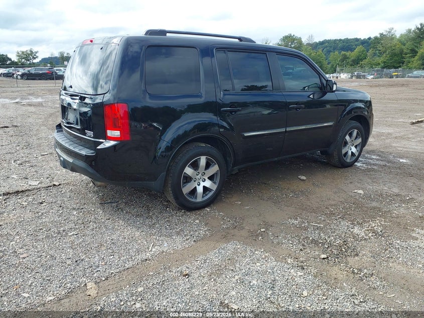 Vin: 5fnyf4h99fb008488, lot: 46597887, honda pilot touring 20154