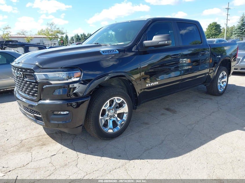 Vin: 1c6srffp7sn522028, lot: 46597927, ram 1500 big horn  4x4 5'7 box 20252